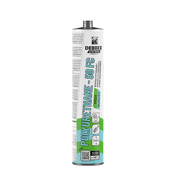 DENBRAVEN PU 50 FC polyuretanový tmel 300ml černá