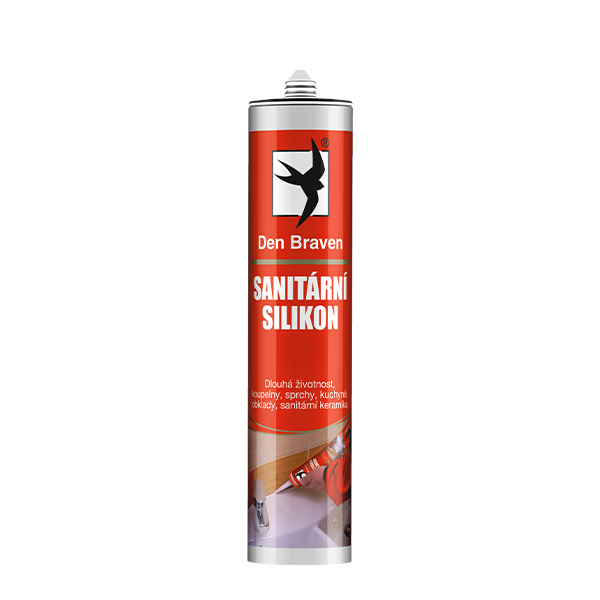 DENBRAVEN Sanitární silikon 280ml manhattan RL