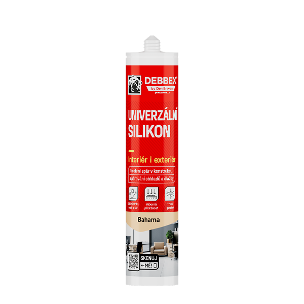 DENBRAVEN Univerzální silikon 280ml bahama RL