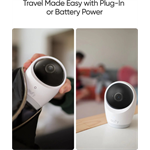 Dětská chůvička Anker eufy E21, 4K bílá