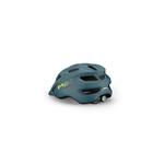 Detská cyklistická prilba MET CRACKERJACK petrol blue -52/57