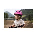 Detská cyklistická prilba MET HOORAY pink heart -52/55