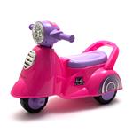 Detská motorka Baby Mix so zvukom Scooter biela