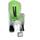 detská sedačka HAMAX KISS s neuzamykateľným zámkom - sivá / zelená H551044