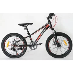 Detský bicykel CANULL XC 221 20" BLACK/RED