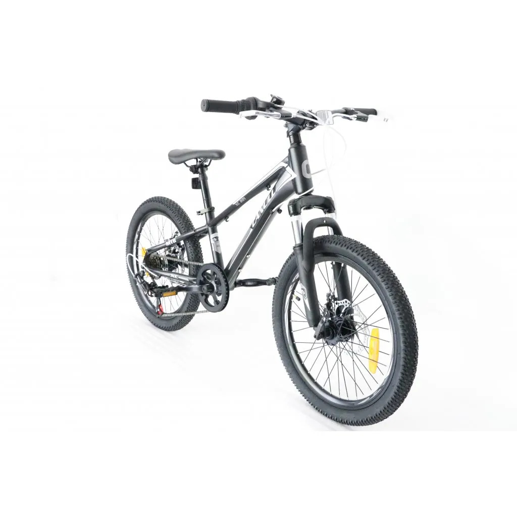 Detský bicykel CANULL XC 221 20" BLACK/WHITE