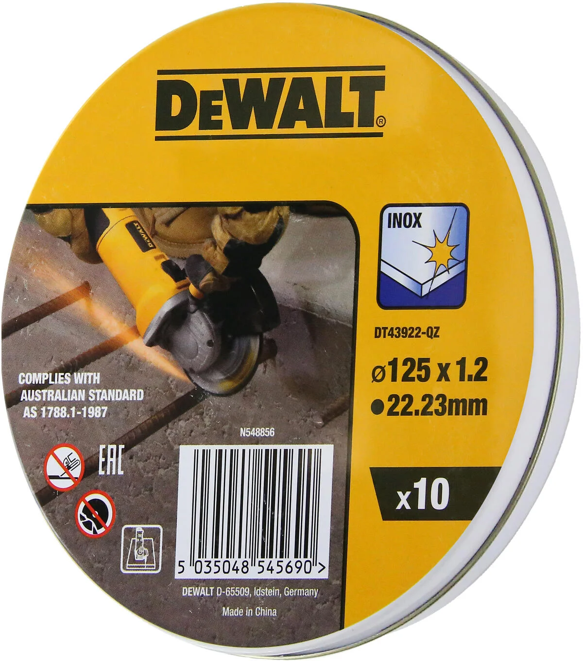 DeWALT DT43922-QZ Kotouče pro řezání nerezové oceli