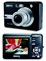 DF BENQ Black DC C1000 10Mpix, 3x opt. zoom,2.4"LCD