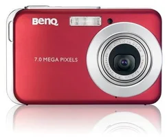 DF BENQ Red DC X720 7Mpix,3x opt.,2.5" LCD + 1GB SD Karta