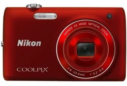 DFK NIKON kompakt COOLPIX S4150, 14MPix, red, 5x zoom