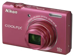 DFK NIKON kompakt COOLPIX S6200, 16MPix, pink, 10x zoom VR