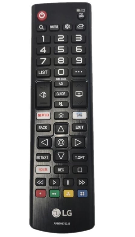 Diaľkové ovládanie televízora LG AKB75675325