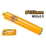Diamantová vyrezávacia koruna Ingco 152 mm, M22 x 2,5