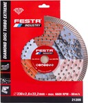 Diamantový kotúč FESTA INDUSTRY Turbo Extreme 230 × 2,6 × 22,2 mm
