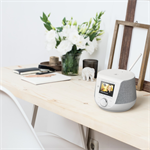 Digitálne a internetové rádio Hama DIR3200SBT, FM/DAB/DAB /, Bluetooth, biele, ovládanie aplikácií
