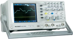 Digitální osciloskop Voltcraft VDO-2102A, 2 kanály, 100 MHz