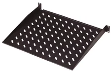 Digitus 19" pevná police 1U čierna nosnosť 15kg hl. 25 cm DN-19 TRAY-1-SW
