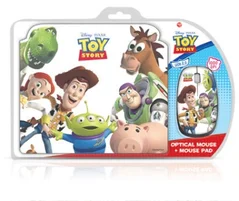 DISNEY myš optická 800dpi USB Toy Story - Příběh hraček + podložka pod myš 