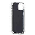 DKNY PC/TPU károvaný vzor zadného krytu pre iPhone 15 Black