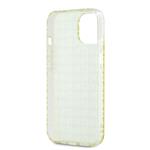 DKNY PC/TPU Repeat Pattern Zadní Kryt pro iPhone 15 Yellow