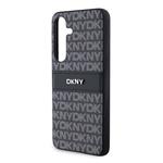 DKNY Zadný kryt PC/TPU s opakujúcim sa vzorom Tonal Stripe pre Samsung S24 Black
