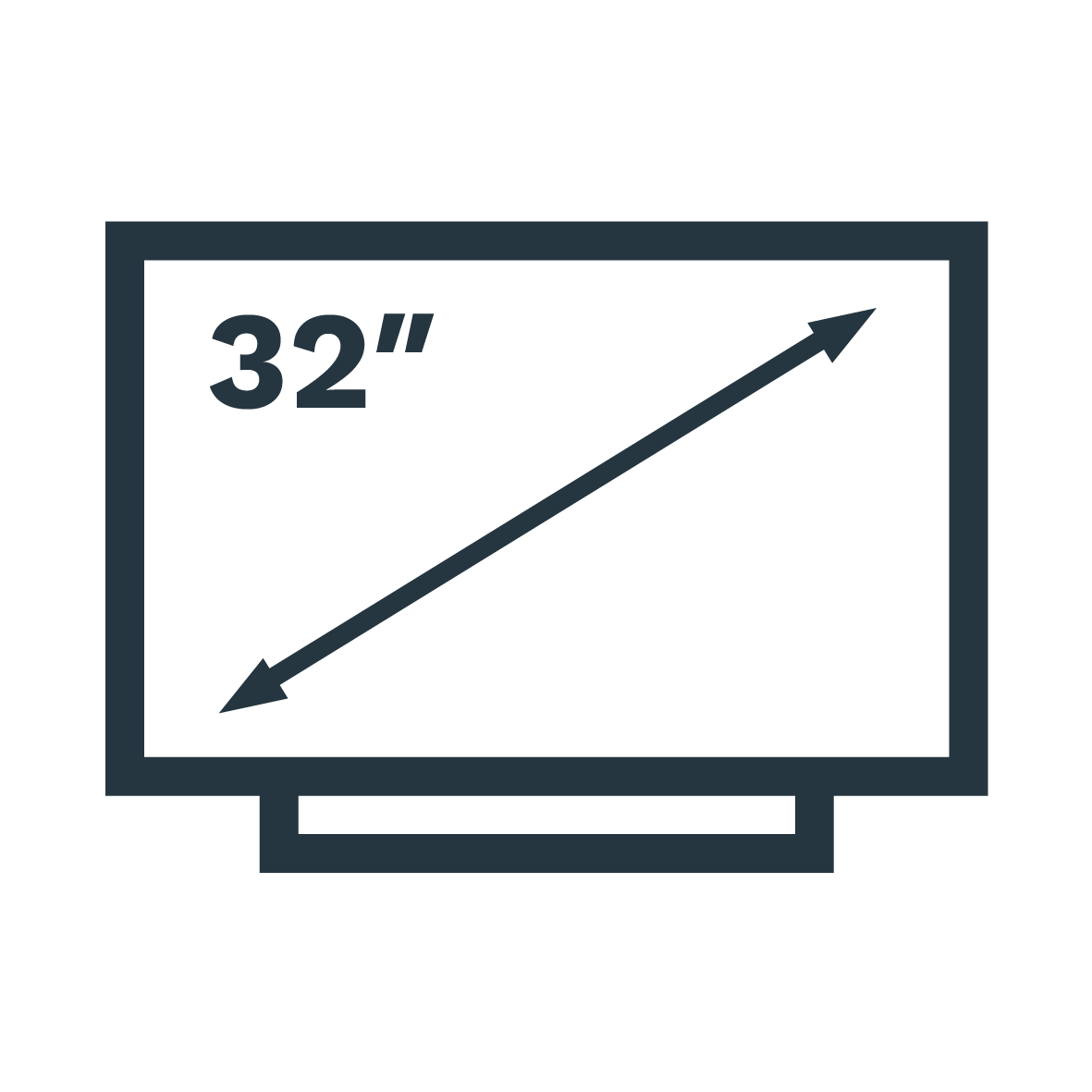 Televize s úhlopříčkou do 32" (do 82 cm) 