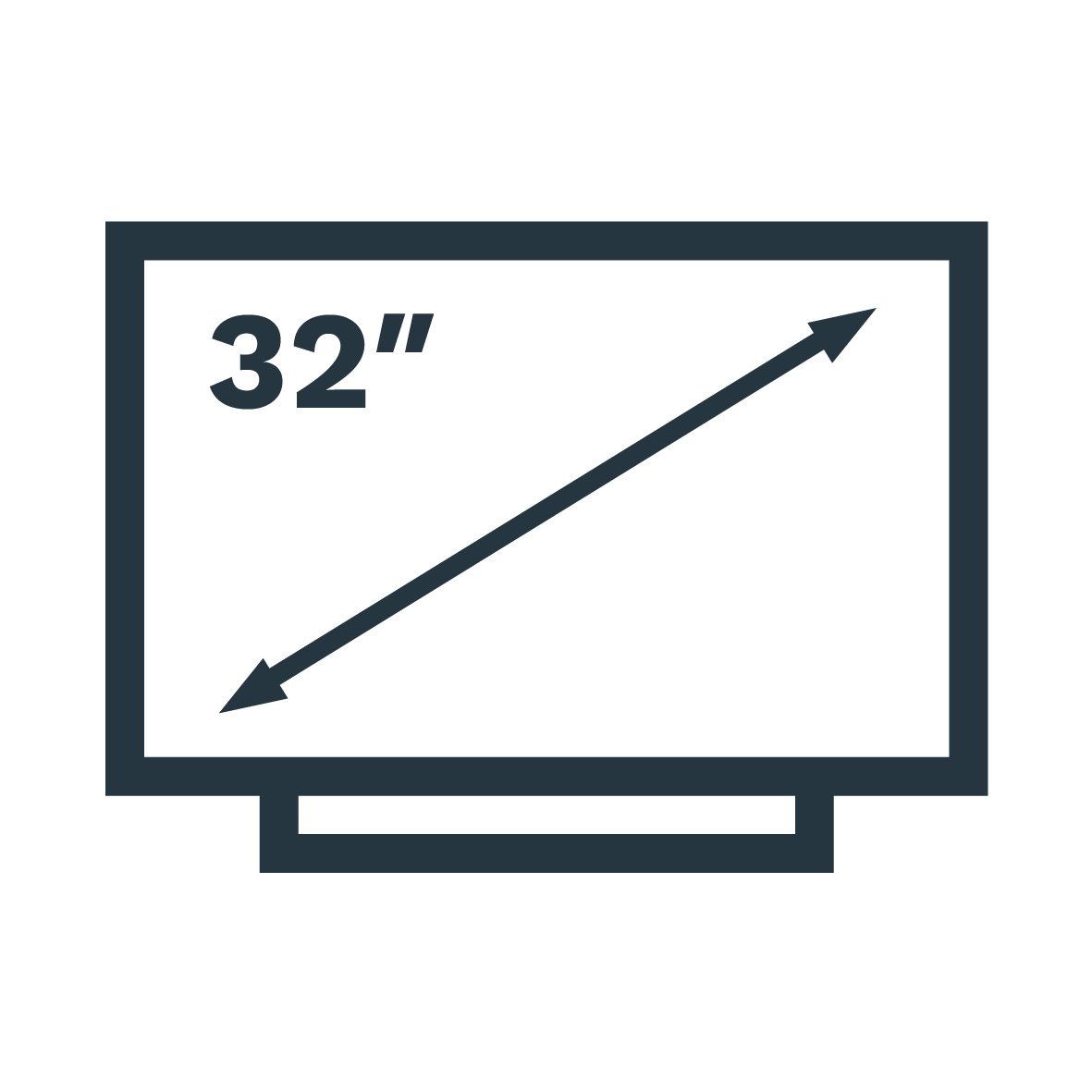Televize LG s úhlopříčkou do 32" (do 82 cm) 