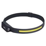 Dobíjacia čelovka COB LED P3541, 380 lm, Li-Pol 1200 mAh