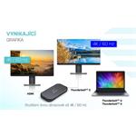 Dokovacia stanica i-tec Thunderbolt 3 Dual 4K, Power Delivery 60 W