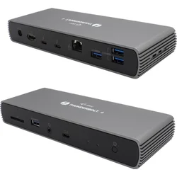 Dokovacia stanica i-tec Thunderbolt 4 s dvoma displejmi, dodávka energie 96 W