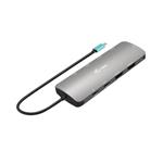 Dokovacia stanica i-tec USB-C Metal Nano 2x HDMI, PD 100W