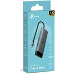 Dokovacia stanica TP-Link UH7021C 7 v 1, USB-C, 4K, 100 W