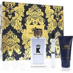 Dolce & Gabbana K by Dolce & Gabbana EdT 100 ml + balzám po holení 50 ml + EdT 10 ml Pro muže dárková sada