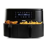 DOMO DO546FR Dvojitá teplovzdušná fritéza 3+6 l