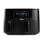 DOMO DO546FR Dvojitá teplovzdušná fritéza 3+6 l