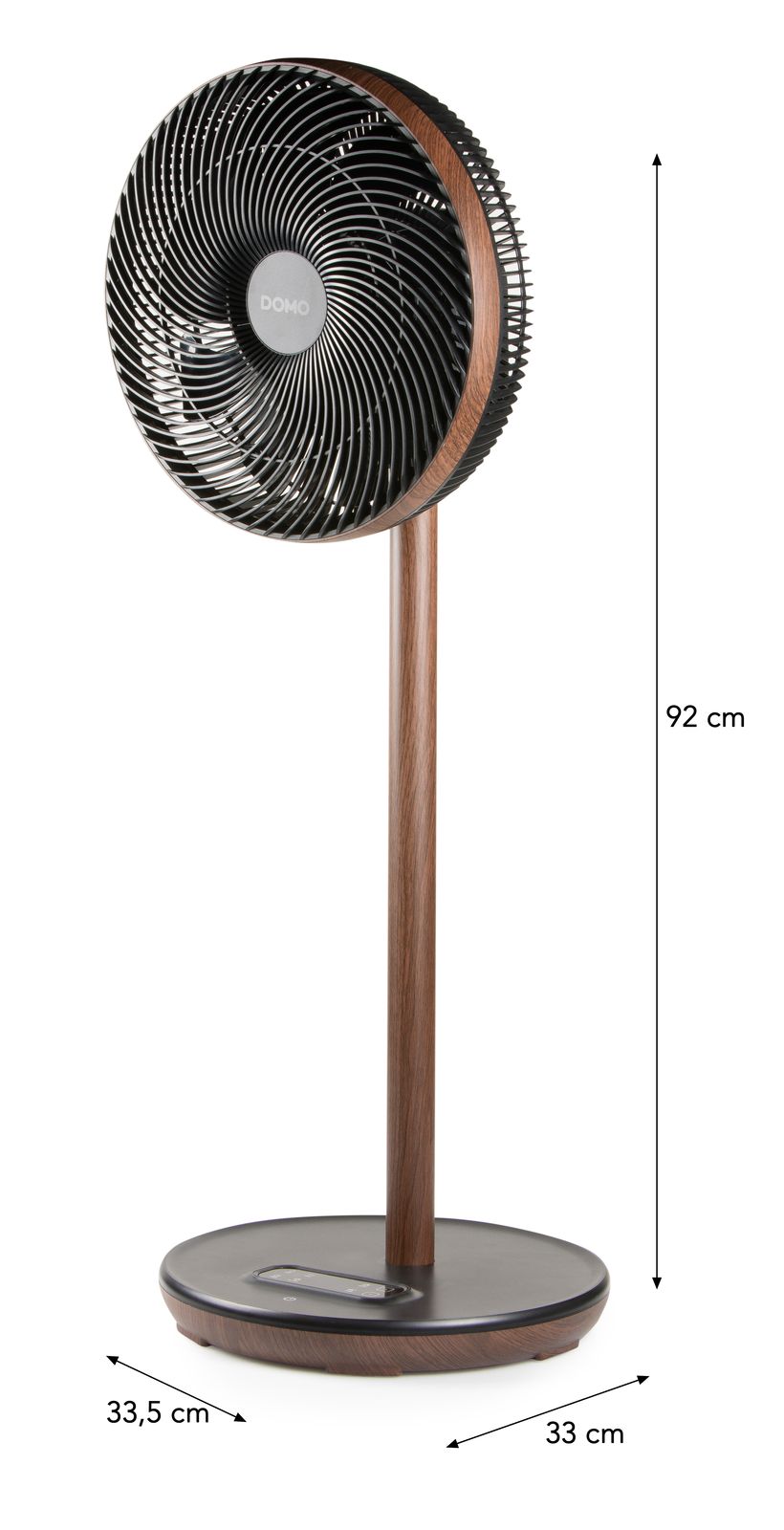 DOMO DO8155 Stojanový ventilátor s 3D oscilací 33 cm