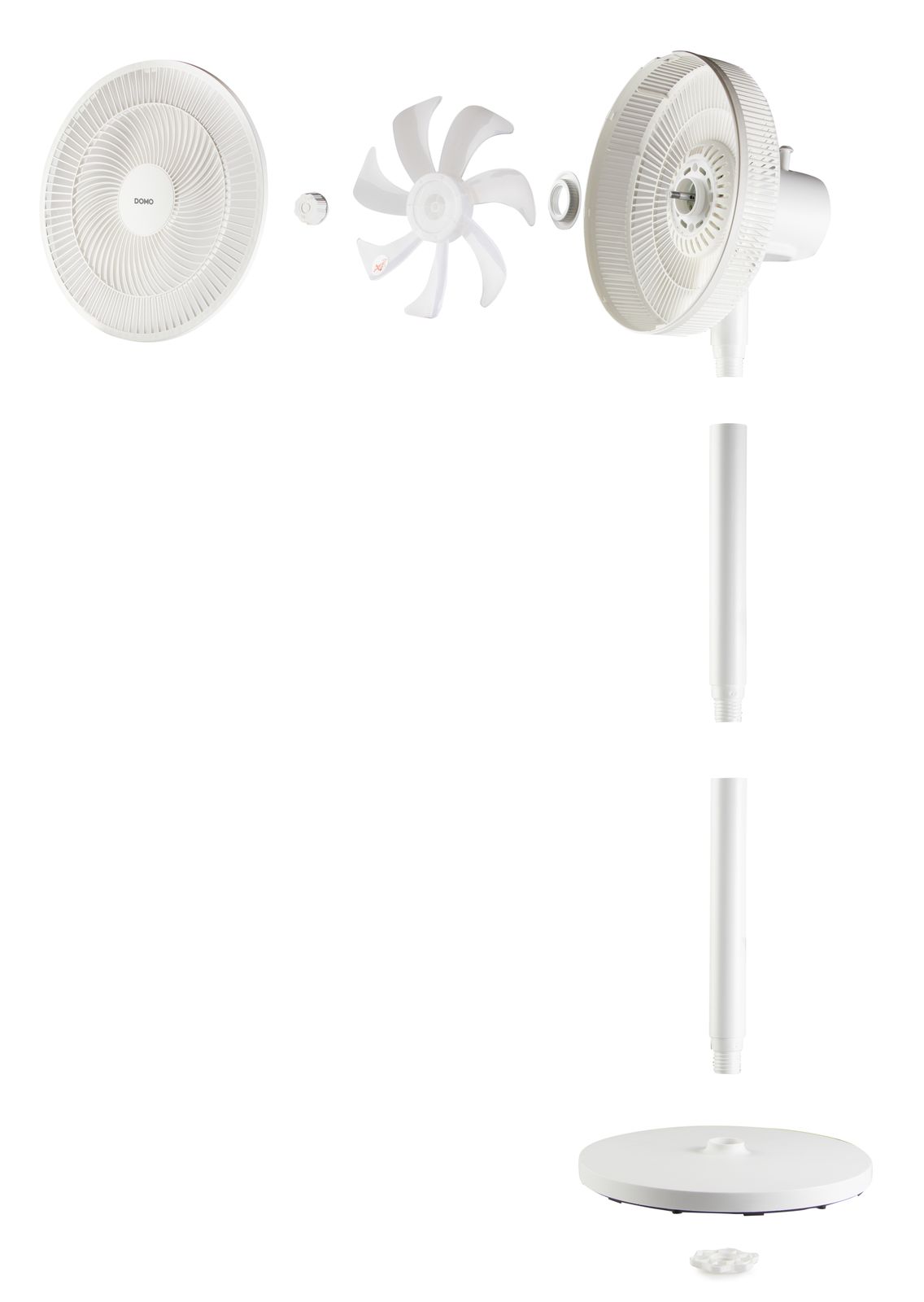DOMO DO8156 Stojanový ventilátor 2v1 30 cm