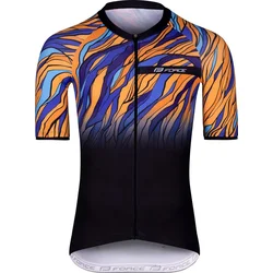 Dres Force LIFE čierno-modro-oranžový veľkosť S