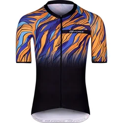 Dres Force LIFE čierno-modro-oranžový veľkosť XXL