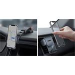 Držiak do auta Baseus Easy Control Clamp s ramenom SET čierny