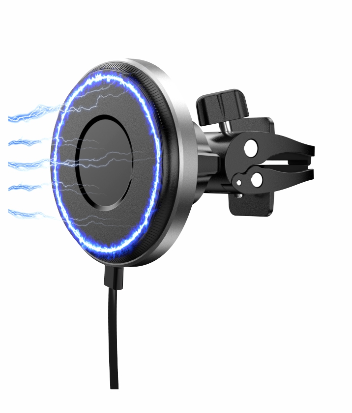 Držiak do auta iPEAX s bezdrôtovým nabíjaním HOLDEX PRE ČIERNU