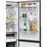 DTV Candy CNCQ2T618CX Volně stojící kombinovaná lednička Fresco 300, 235/120 l, nerez