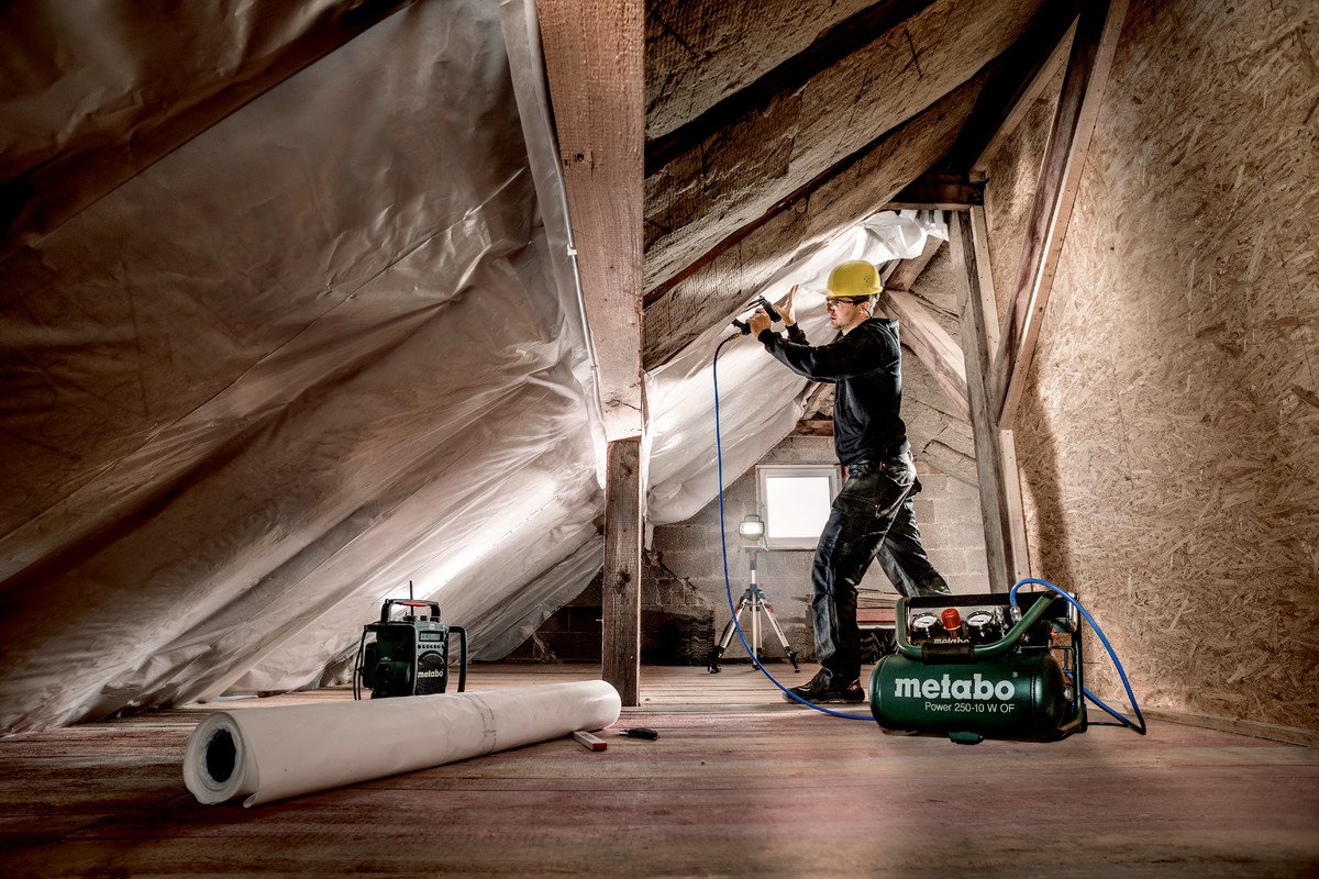 DTZ METABO Power 250-10 W OF Bezolejový kompresor (601544000)
