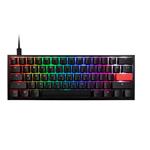 Ducky ONE 2 Mini Gaming, MX-Blue, RGB-LED, čierna, USA