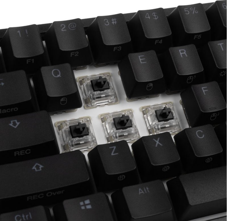 Ducky One 2 Mini herní klávesnice, MX-Black, RGB-LED, černá (US)