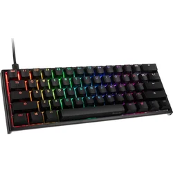 Ducky One 2 Mini herní klávesnice, MX-Speed Silver, RGB-LED, černá (US)