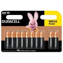 Duracell Basic alkalická baterie, 10 ks (AA)