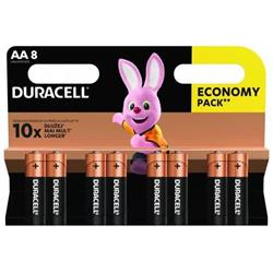 Duracell Basic alkalická baterie, 8 ks (AA)