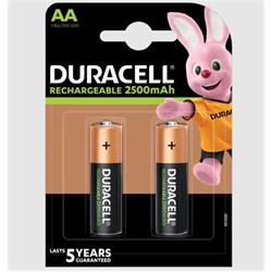 Duracell Rechargeable nabíjecí baterie, 2500mAh, 2 ks (AA)