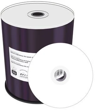 DVD+R MediaRange 4,7GB 16x Printable SPINDL (100pack)